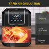 Air Fryer, 1700W 6.9 Quart Air Fryers Oven with Digital Display, 360° Air Circulation, Adjustable Temperature